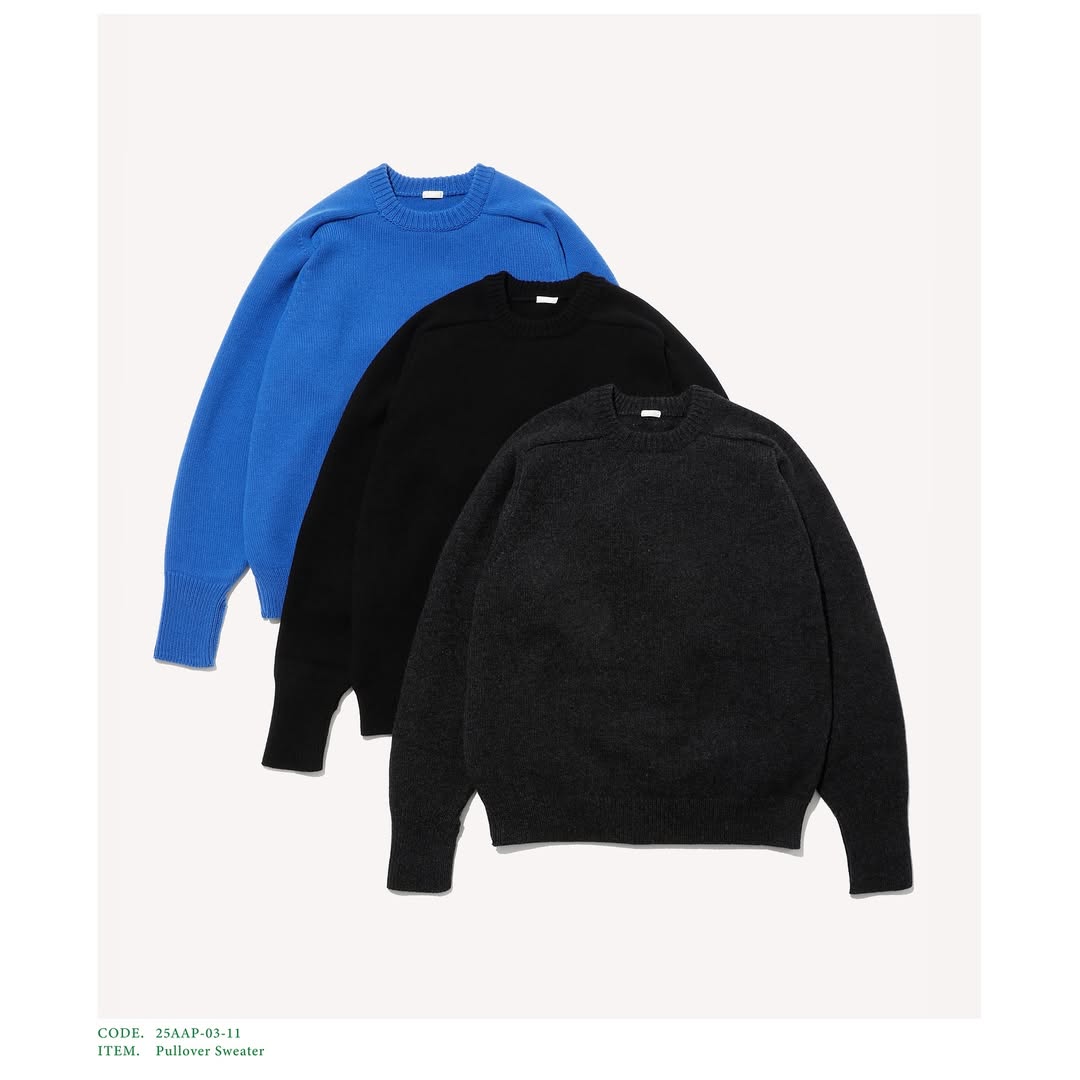 A.PRESSE 25AW Pullover Sweater